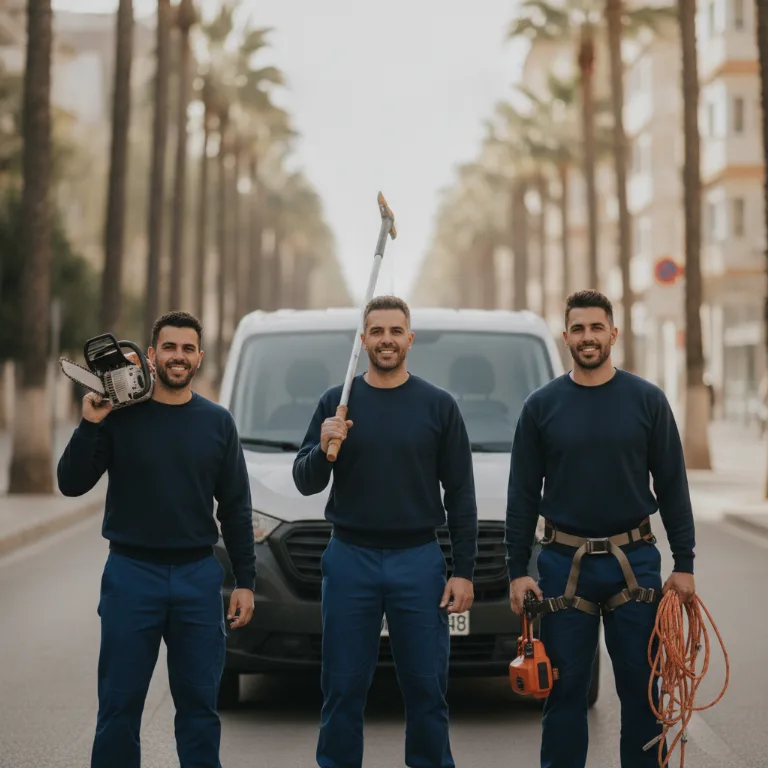 Tala de Árboles equipo en Burjassot